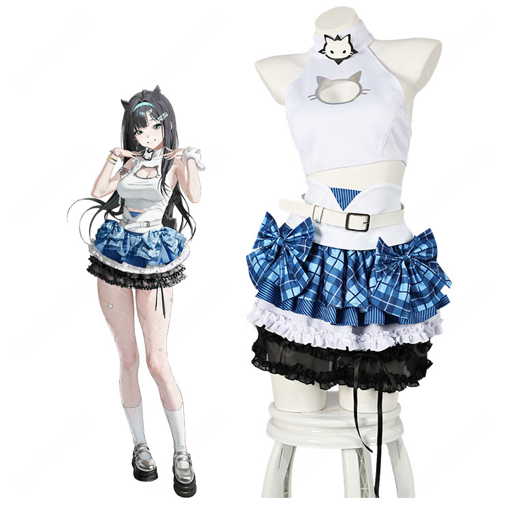 勝利の女神:NIKKE ミント コスプレ衣装 T.T. STARステージ衣装-1