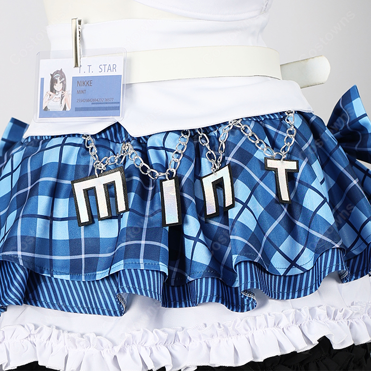 コスプレ衣装　NIKKE ニケ　ミント　即発送　M 勝利の女神：NIKKE ミント T.T. STARステージ衣装 コスプレ衣装