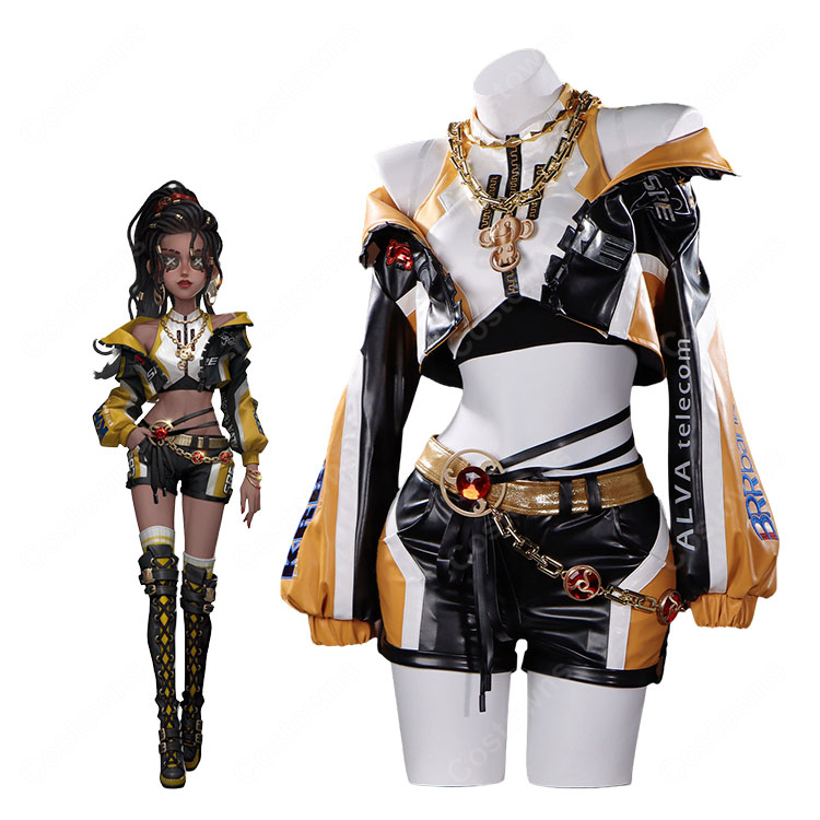 IdentityV 第五人格 SRE戦隊 呪術師 パトリシア・ドーヴァル SRE.PATRICIA コスプレ衣装 小物付き-1