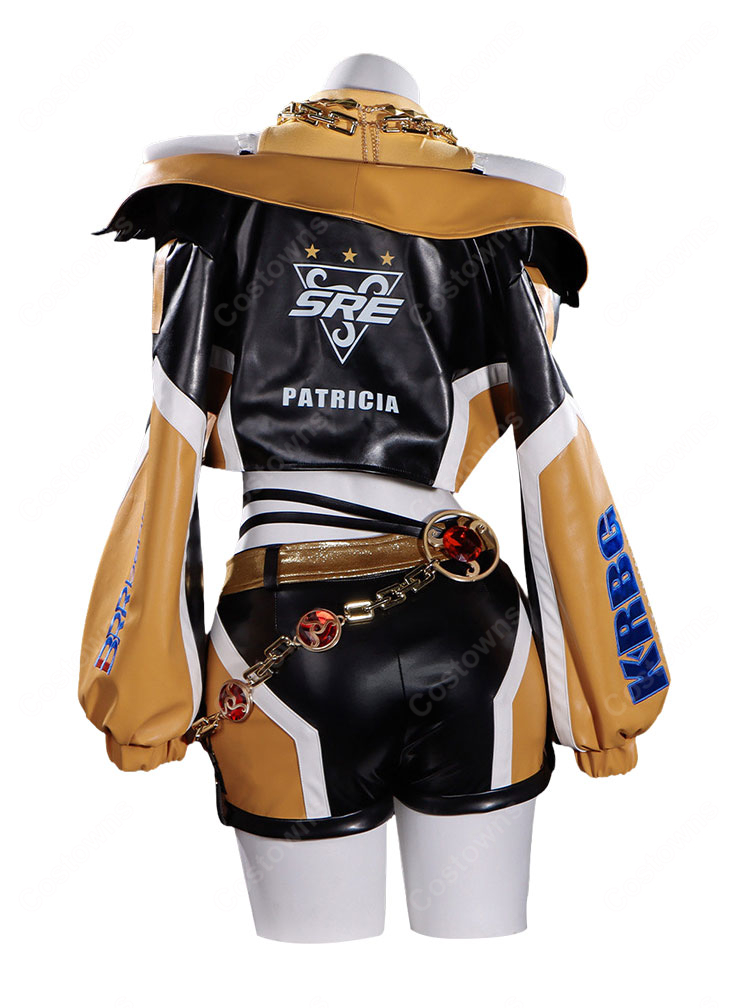 IdentityV 第五人格 SRE戦隊 呪術師 パトリシア・ドーヴァル SRE.PATRICIA コスプレ衣装 小物付き-3