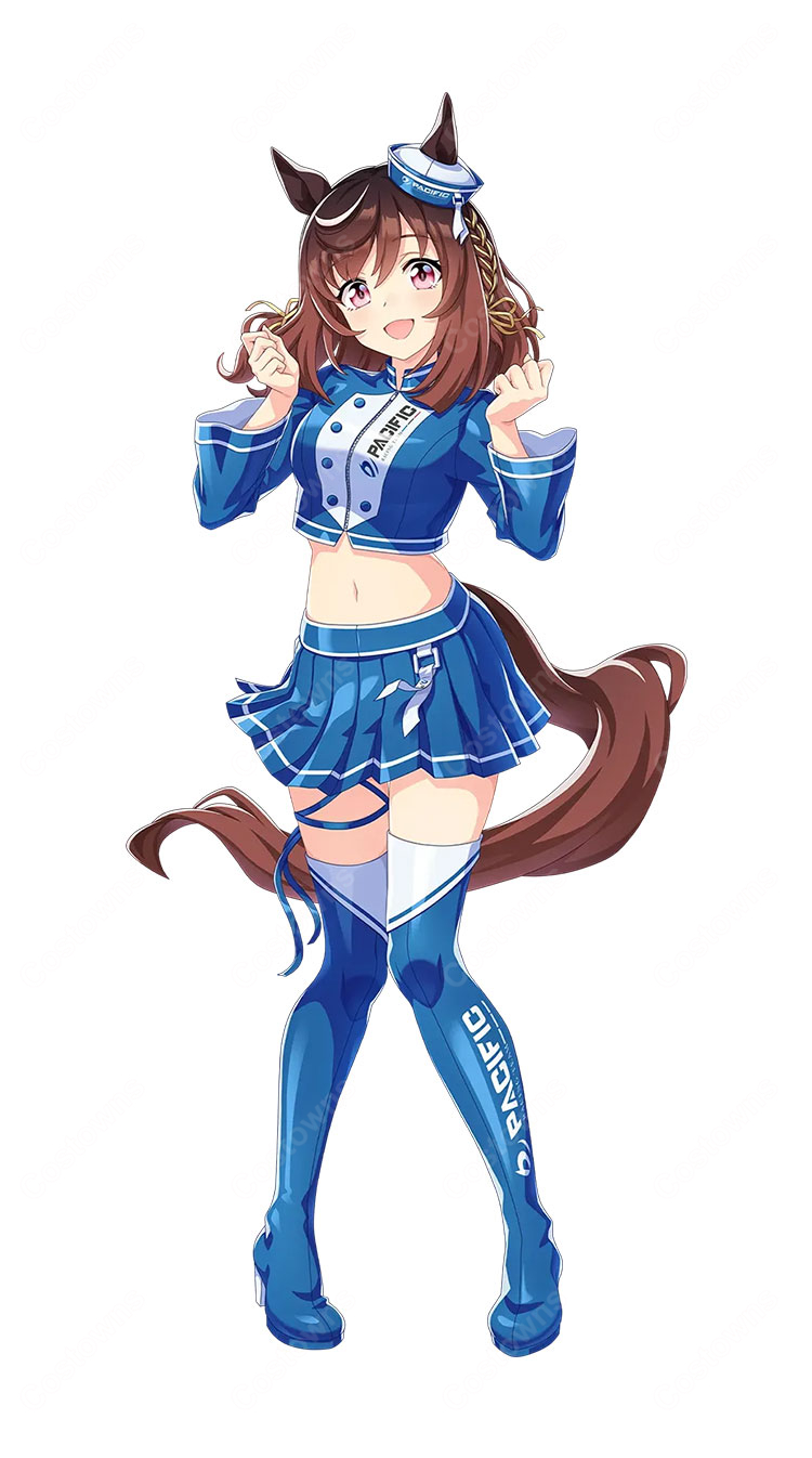 ウマ娘×PACIFIC RACING TEAM 2026 レースアンバサダーVer. コスプレ衣装 レースクイーン衣装-2