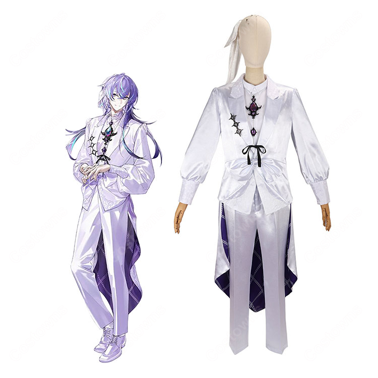 にじさんじ 星導ショウ Dytica 3rd Anniversary コスプレ衣装 ネックレス・髪飾り付き-1