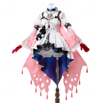 鳴潮 ダーニャ コスプレ衣装 通常衣装Ver. ピンクのロングトレーン ネックレス・手袋・小物付き イベント撮影向け(202×202)