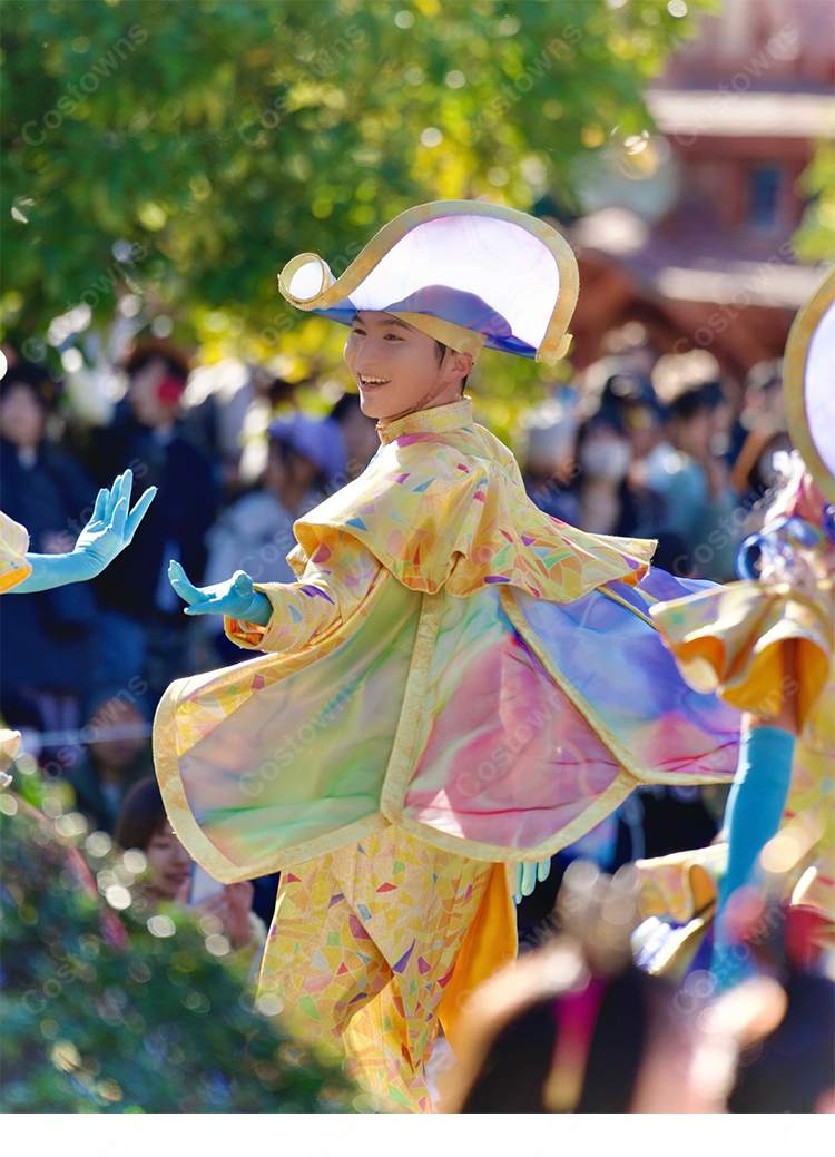 東京ディズニーランド ディズニー・ハーモニー・イン・カラー ダンサー コスプレ衣装-5