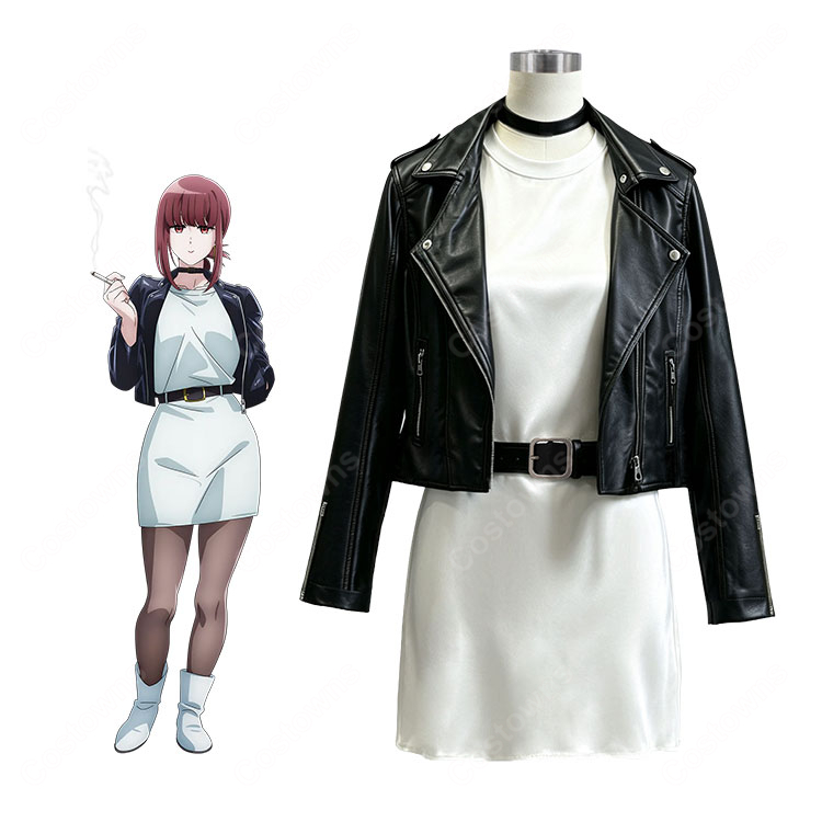 スーパーの裏でヤニ吸うふたり 田山 コスプレ衣装 私服風ワンピース＆ジャケットセット イベント撮影向け-1