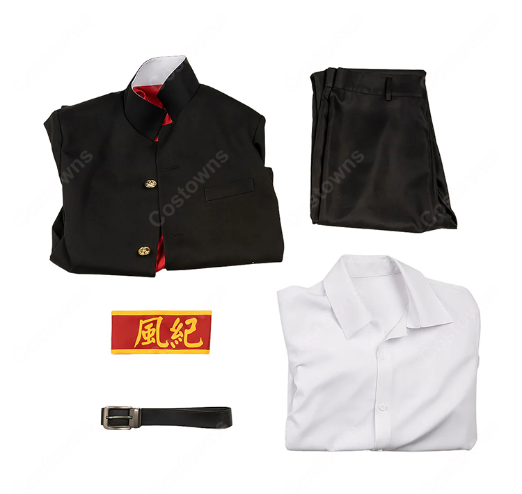 家庭教師ヒットマンREBORN!雲雀恭弥 制服Ver. コスプレ衣装 ジャケット・腕章付き-11
