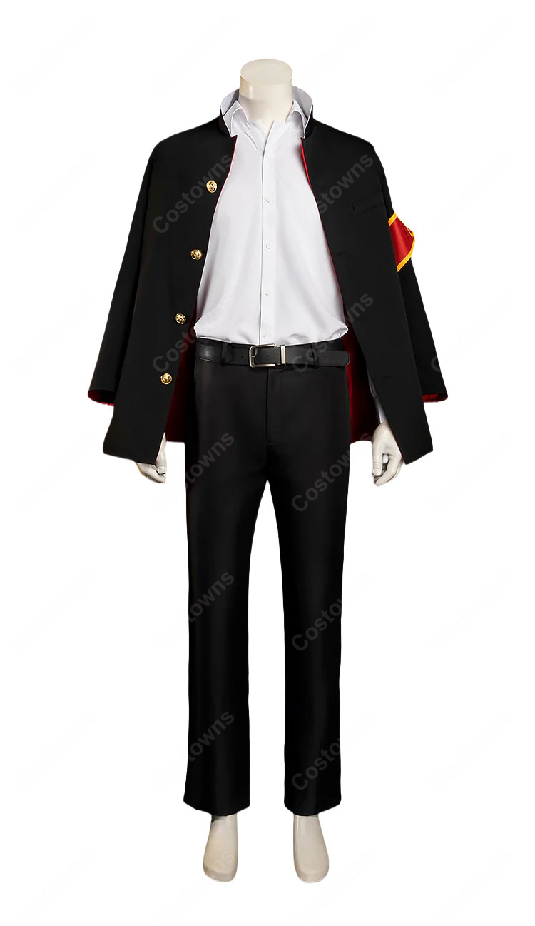 家庭教師ヒットマンREBORN!雲雀恭弥 制服Ver. コスプレ衣装 ジャケット・腕章付き-2