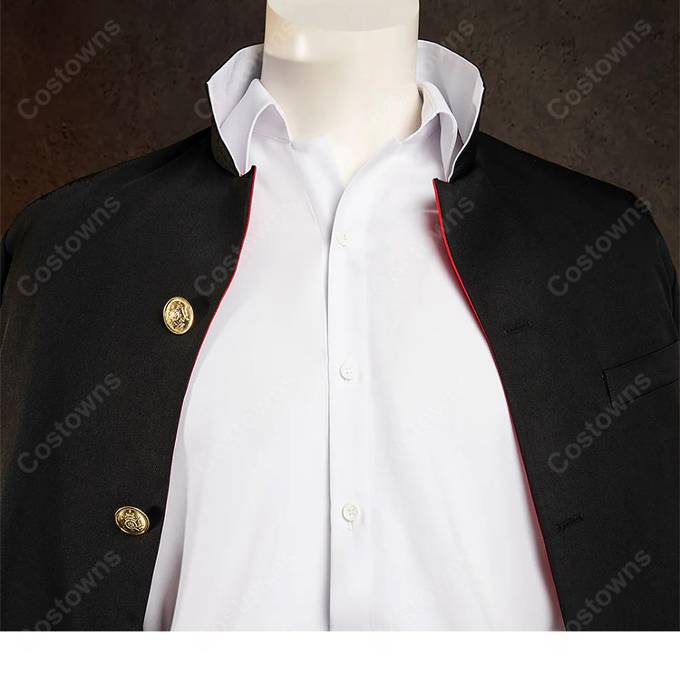 家庭教師ヒットマンREBORN!雲雀恭弥 制服Ver. コスプレ衣装 ジャケット・腕章付き-6