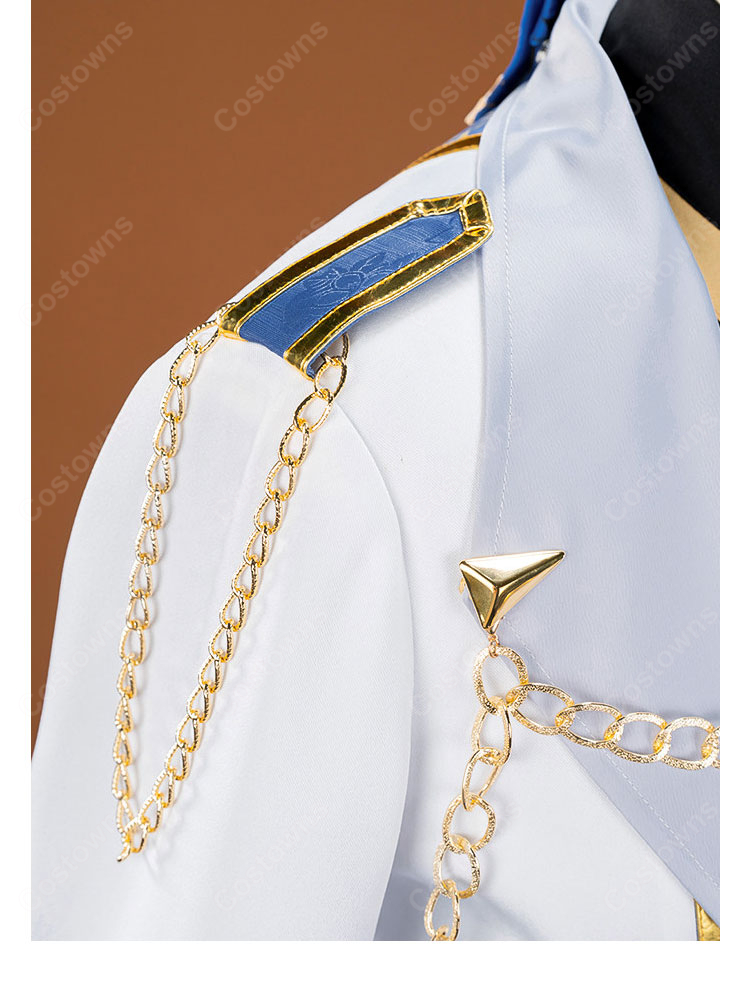 あんさんぶるスターズ!! 衣更真緒 Select コスプレ衣装 ケープ・チェーン装飾付き ステージ撮影向け-11