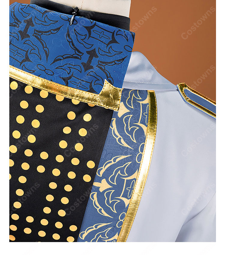 あんさんぶるスターズ!! 衣更真緒 Select コスプレ衣装 ケープ・チェーン装飾付き ステージ撮影向け-10