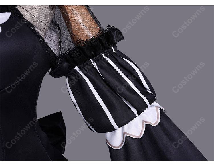 魔法少女ノ魔女裁判 佐伯ミリア コスプレ衣装 ワンピース・ヘッドドレス付き COSTOWNS-14
