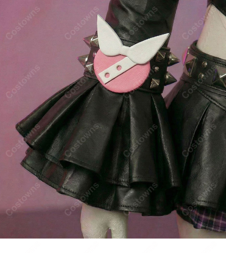 ゼンレスゾーンゼロ 南宮羽 ラプソディ・ミューズ コスプレ衣装 小悪魔アイドル風セット S~XXL-4