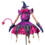 プリパラ 黒須あろま ホリックトリッククラシックサイリウムコーデ コスプレ衣装 悪魔風ステージ衣装 プリパラ 1