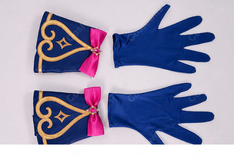プリパラ 黒須あろま ホリックトリッククラシックサイリウムコーデ コスプレ衣装 悪魔風ステージ衣装-9