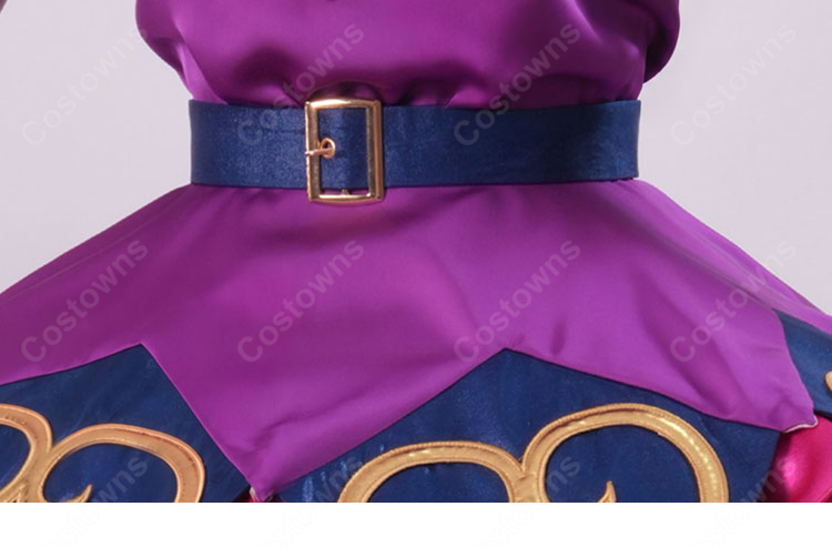 プリパラ 黒須あろま ホリックトリッククラシックサイリウムコーデ コスプレ衣装 悪魔風ステージ衣装-6