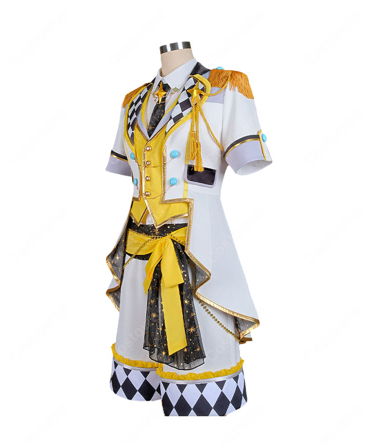 プロジェクトセカイ 鏡音レン ステージの王子様 特訓前 コスプレ衣装 希望のメッセンジャー衣装セット 撮影向け-3