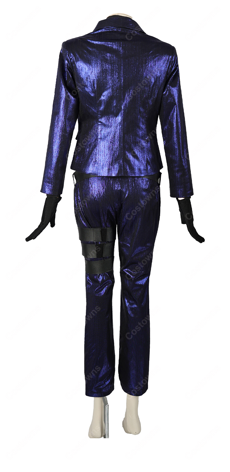 LIMBUS COMPANY 良秀 コスプレ衣装 光沢スーツセット ジャケット・レッグリング付き イベント撮影向け-4
