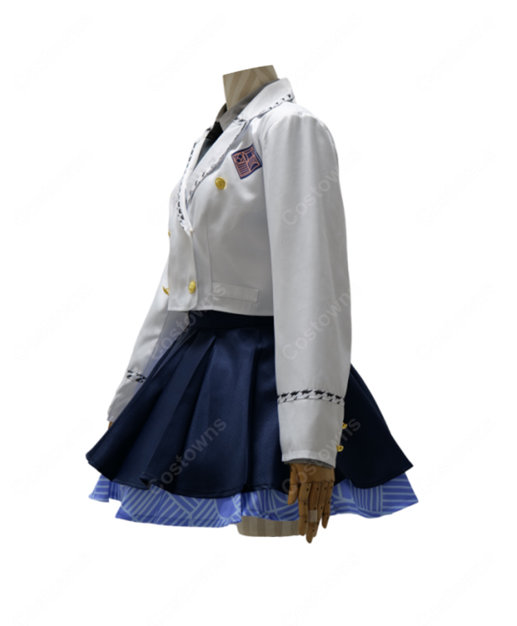 学園アイドルマスター 十王星南 初星学園制服 コスプレ衣装 デフォルト衣装-4