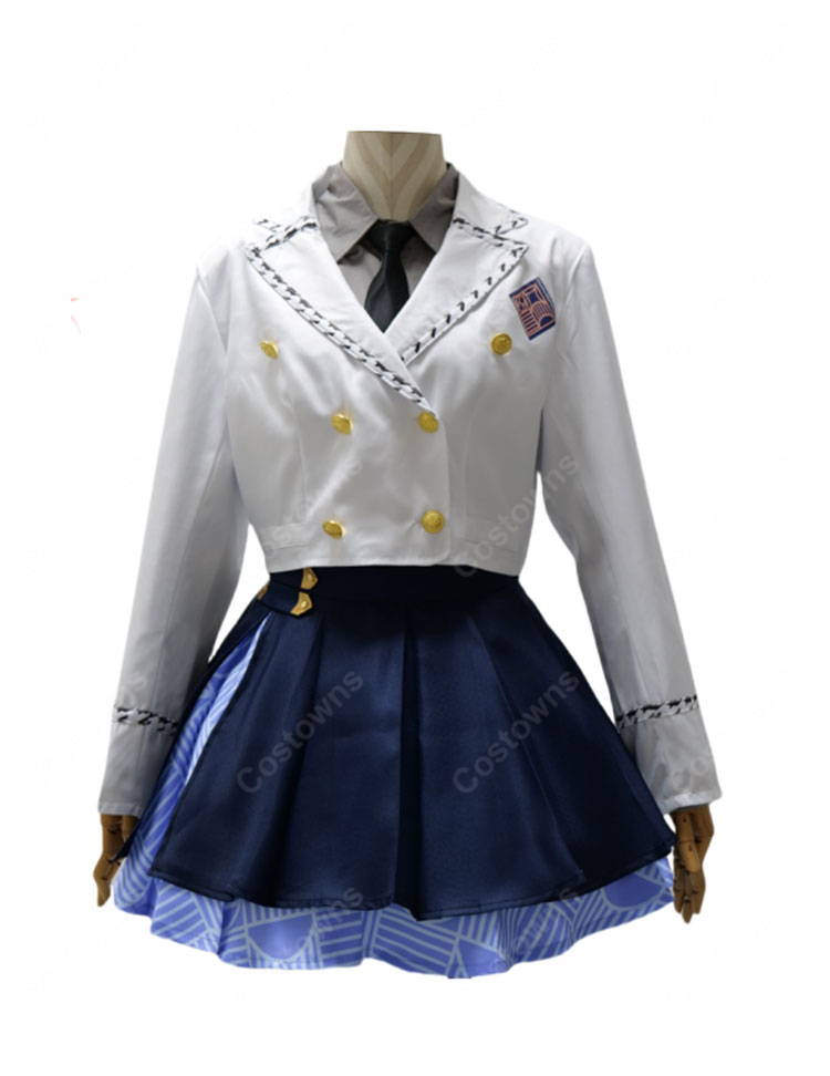 学園アイドルマスター 十王星南 初星学園制服 コスプレ衣装 デフォルト衣装-2