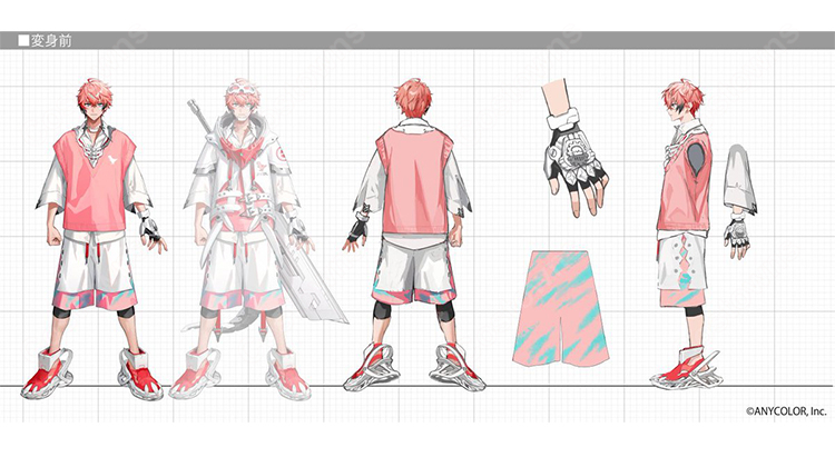 にじさんじ 赤城ウェン コスプレ衣装  VTuber 通常衣装-2