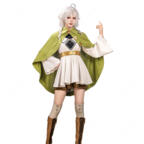 無職転生Ⅱ ～異世界行ったら本気だす～ シルフィエット・グレイラット 新婚編Ver. コスプレ衣装 ケープ・エルフ耳付き