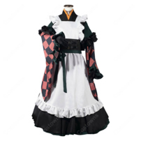 hololive ホロライブ 儒烏風亭らでん メイド服 コスプレ衣装(202×202)