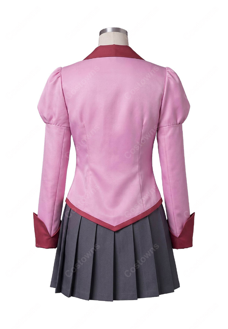 化物語 戦場ヶ原ひたぎ 私立直江津高校女子制服 コスプレ衣装 半袖・長袖・ノースリーブ3タイプ S～XXL-3