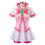 Yes！プリキュア5GoGo！ 夢原のぞみ（キュアドリーム）変身後Ver. コスプレ衣装 胸飾り・髪飾り付き7点セット イベント撮影向け その他 0