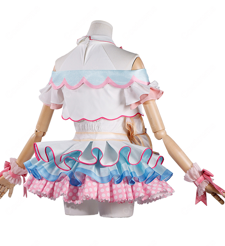 ラブライブ！スクールアイドルフェスティバル 矢澤にこ バースデーサプライズ／ビッグストロベリー♡ 覚醒後Ver. コスプレ衣装 アクセサリー付きセット-4