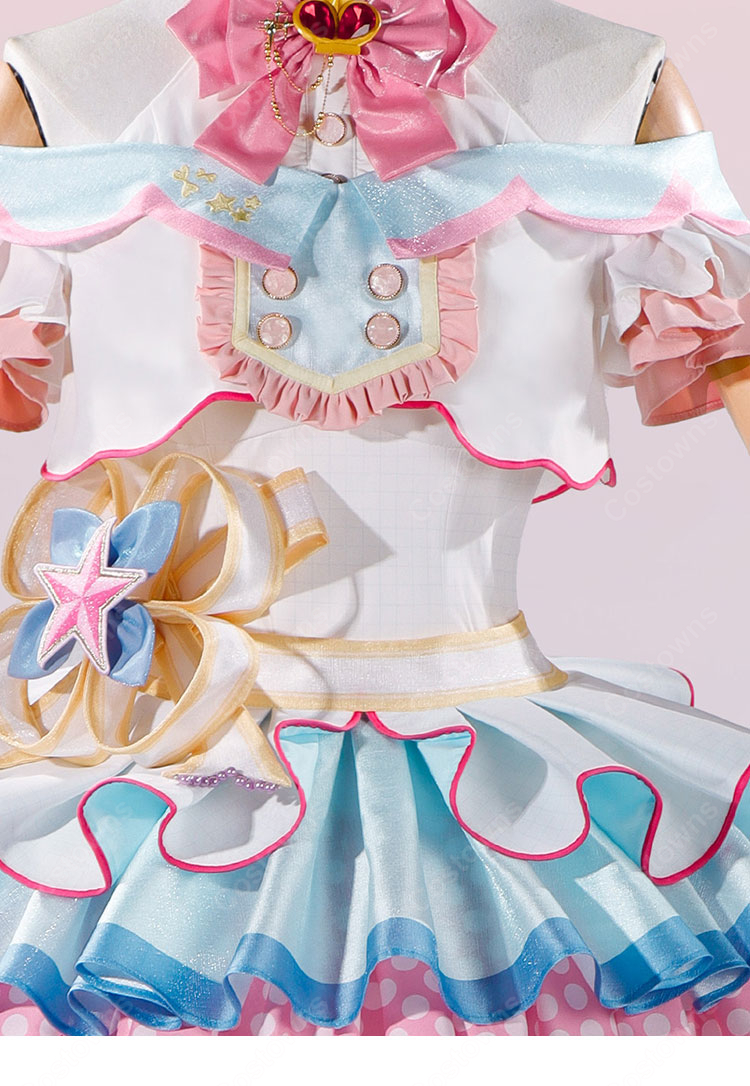 ラブライブ！スクールアイドルフェスティバル 矢澤にこ バースデーサプライズ／ビッグストロベリー♡ 覚醒後Ver. コスプレ衣装 アクセサリー付きセット-6