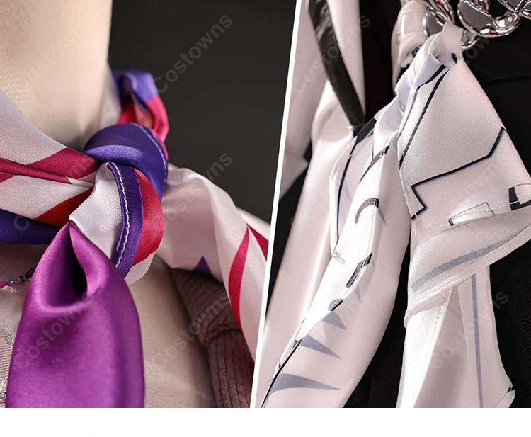 崩壊:スターレイル 虚照(ステラ)コスプレ衣装 通常衣装Ver. ロングコート・帽子・メガネ付き イベント撮影向け-3