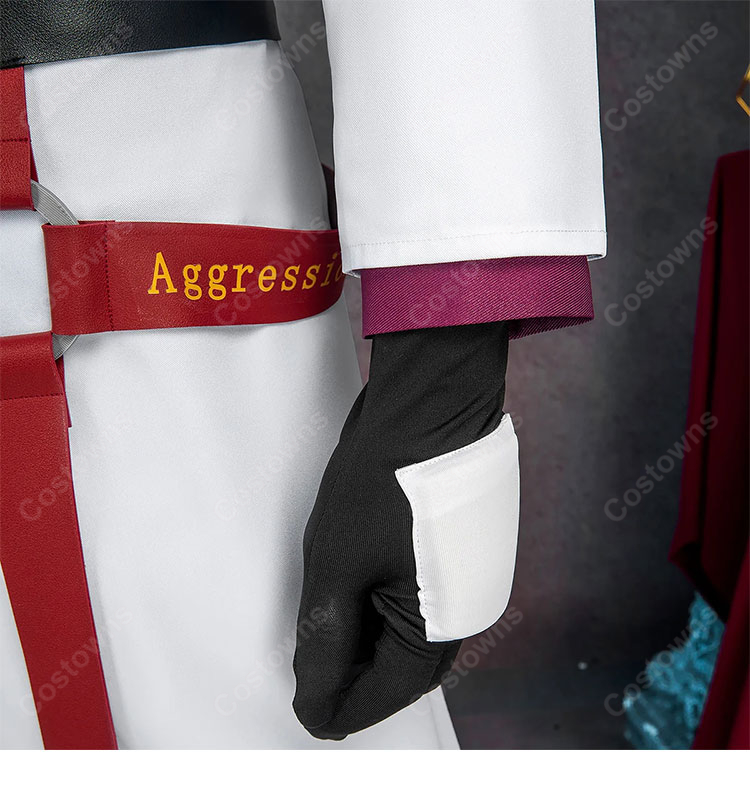 GUILTY GEAR -STRIVE- ヴェノム コスプレ衣装 ファントムVer. ジャケット・頭巾・片脚用ワイドパンツ付き-7