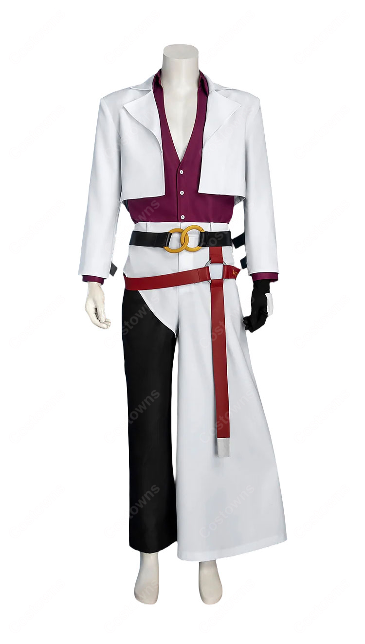 GUILTY GEAR -STRIVE- ヴェノム コスプレ衣装 ファントムVer. ジャケット・頭巾・片脚用ワイドパンツ付き-2