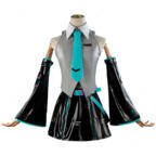 初音ミク V6 コスプレ衣装 パッケージビジュアルVer. トップス・スカート・アームカバー・レッグカバー付き