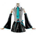 初音ミク V6 コスプレ衣装 パッケージビジュアルVer. トップス・スカート・アームカバー・レッグカバー付き
