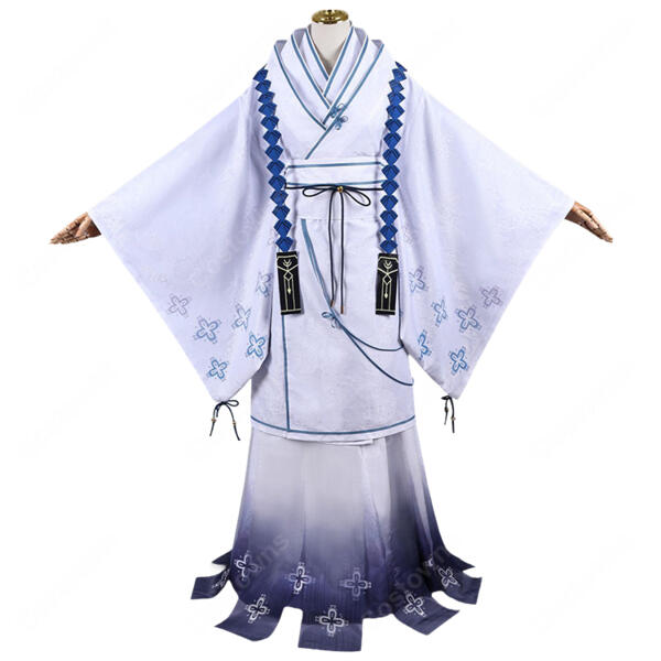Limbus Company 塩見ヨル コスプレ衣装 第9章「断ち切れない」小指の親方Ver. フェイスベール・羽織セット オーダメイド可元の画像