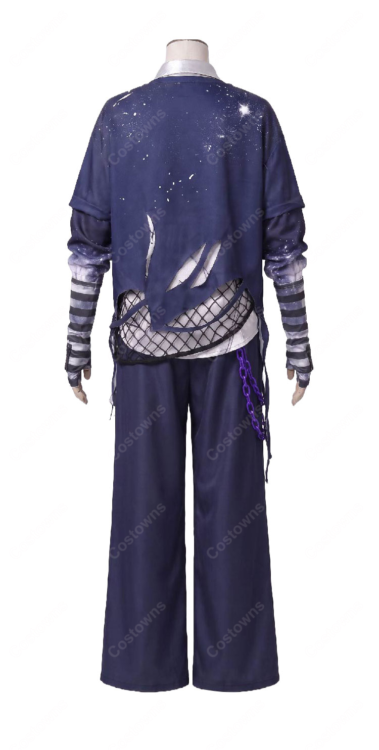 にじさんじ Dytica×iCouleur 星導ショウ コスプレ衣装 撮り下ろしビジュアルVer. トップス・パンツ・小物セット-3