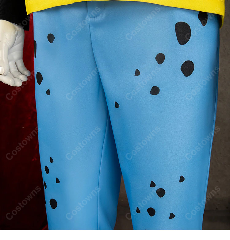 ONE PIECE(ワンピース) 2年前 トラファルガー・ロー コスプレ衣装-9