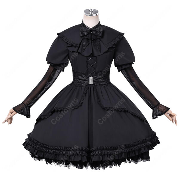 Identity V 第五人格 庭師 エマ・ウッズ コスプレ衣装 モノクロのワルツ Infinity colors ver.元の画像