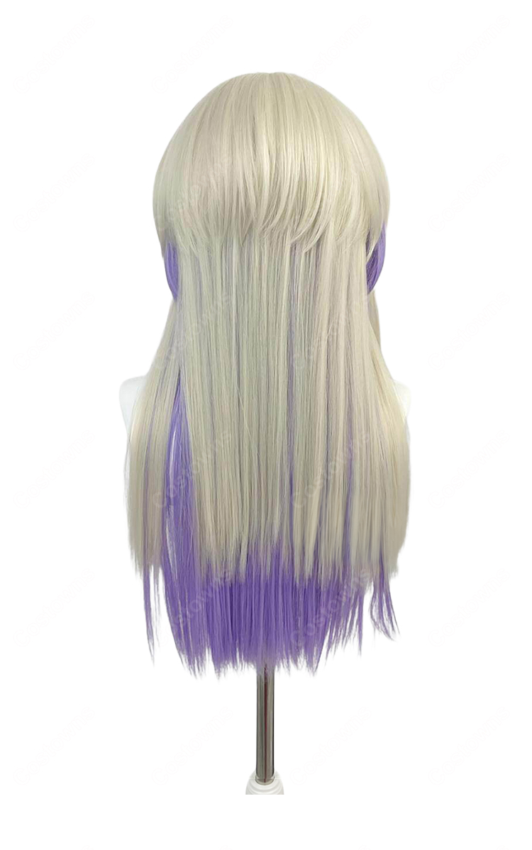 hololive DEV_IS ReGLOSS 轟はじめ ブラックオーロラ衣装 コスプレウィッグ ロングヘア・ウィッグネット付き-8