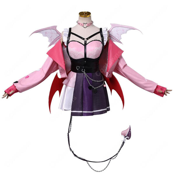 VShojo Ironmouse（アイアンマウス）Season 3 コスプレ衣装 翼・尻尾付きフルセット元の画像