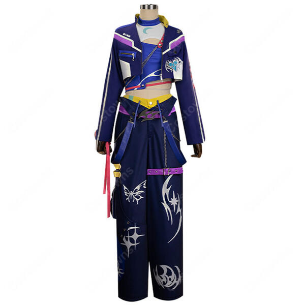 あんさんぶるスターズ！！ 月永レオ MM Knights衣装 コスプレ衣装 ジャケット・パンツ・チェーン付き オーダメイド可元の画像
