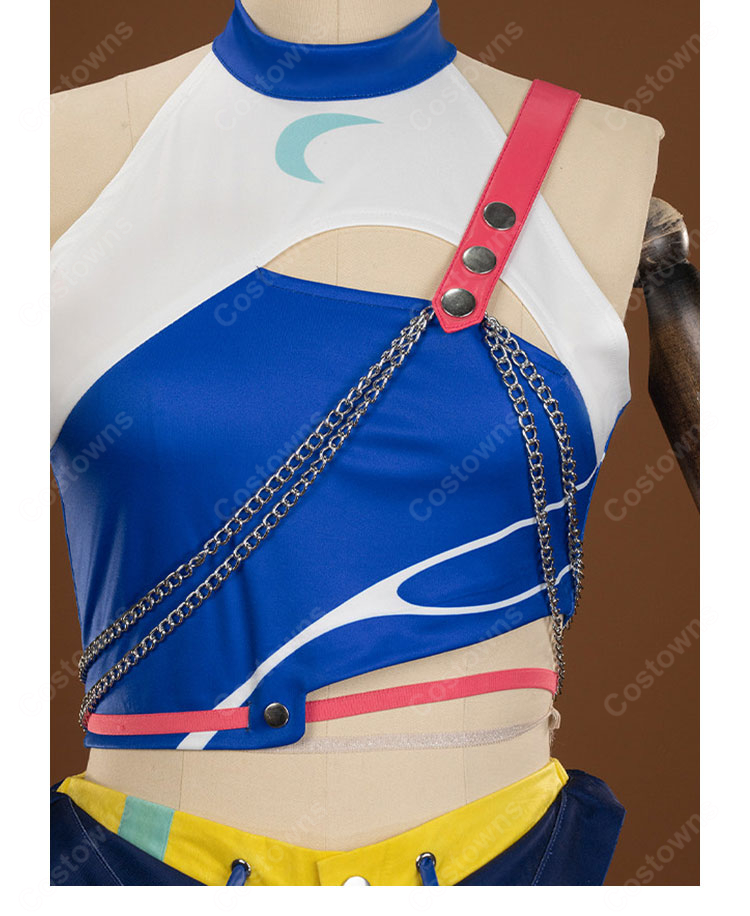 あんさんぶるスターズ!! 月永レオ MM Knights衣装 コスプレ衣装 ジャケット・パンツ・チェーン付き-13