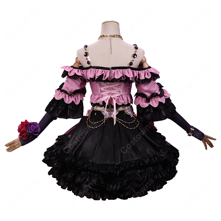 アイカツ！ 紫吹蘭 ローズボンボンコーデ コスプレ衣装｜COSTOWNS