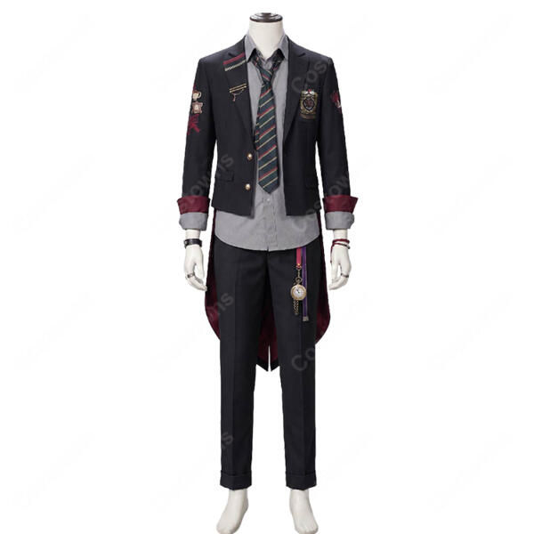 にじさんじ 渡会雲雀 VOLTACTION制服衣装 コスプレ衣装 ジャケット・シャツ・パンツ・装飾小物セット元の画像