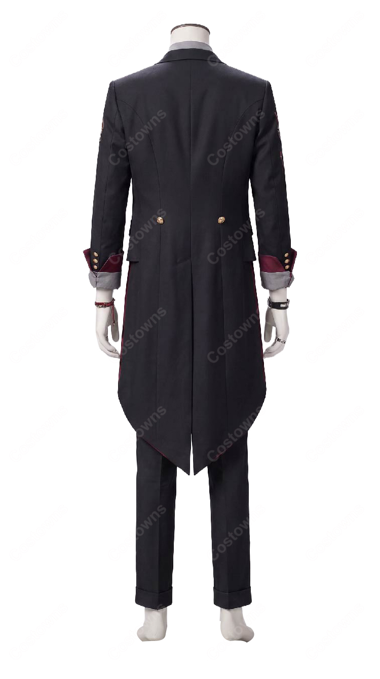 にじさんじ 渡会雲雀 VOLTACTION制服衣装 コスプレ衣装 ジャケット・シャツ・パンツ・装飾小物セット-3