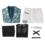 BanG Dream! Our Notes 馬橋心玖 コスプレ衣装 一家Dumb Rock! ギター＆ボーカル衣装 ステージ衣装 7点セット XS～XXXL BanG Dream! 5