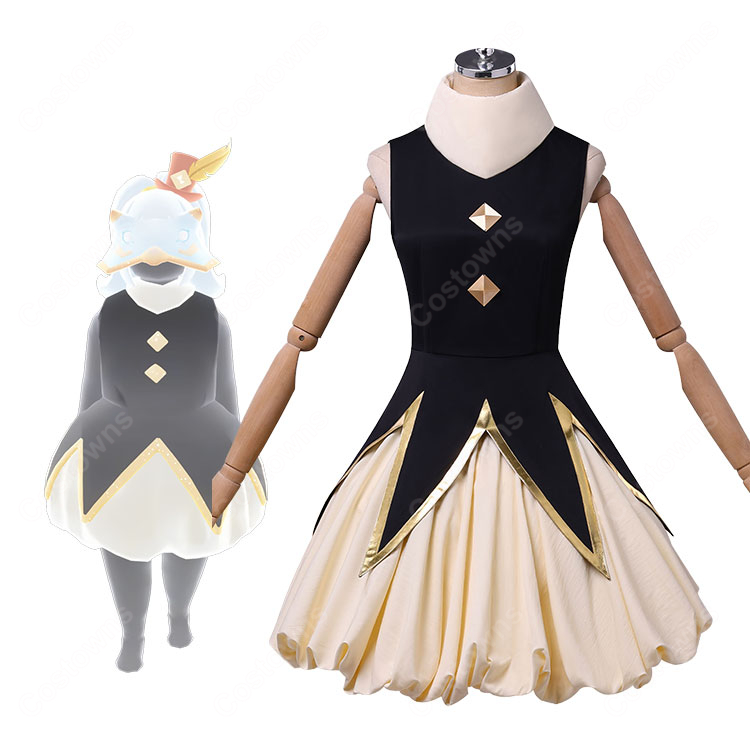 Sky 星を紡ぐ子どもたち カーニバルの謎解き座長 コスプレ衣装 カーニバルの季節 トップス＆スカートセット XS～XXXL-1