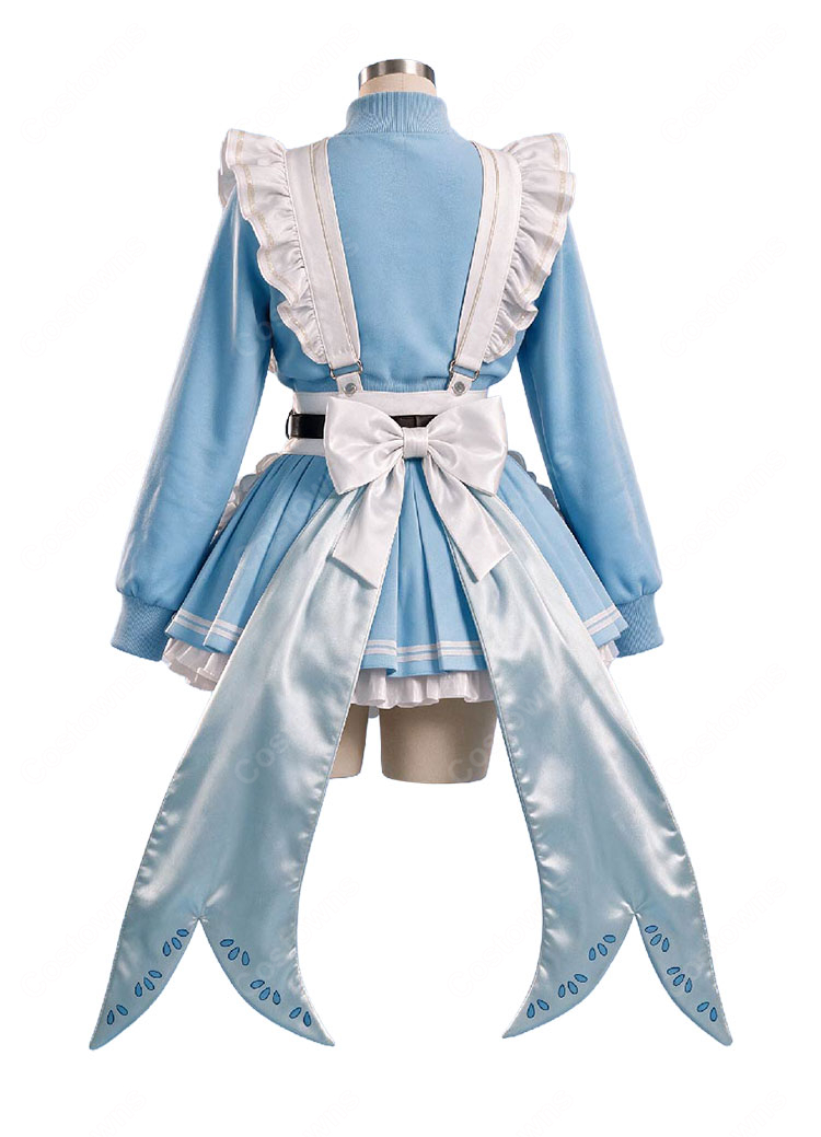 にじさんじ Jersey Maidtes 天宮こころ コスプレ衣装 ジャージメイド服 エプロン・髪飾り・靴下付き S~XXL-3