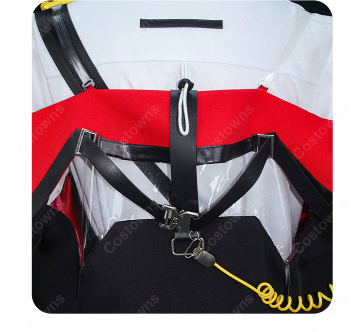 アークナイツ クロージャ コスプレ衣装 ロングコート・工具小物・角&エルフ耳付き S~XXL-27